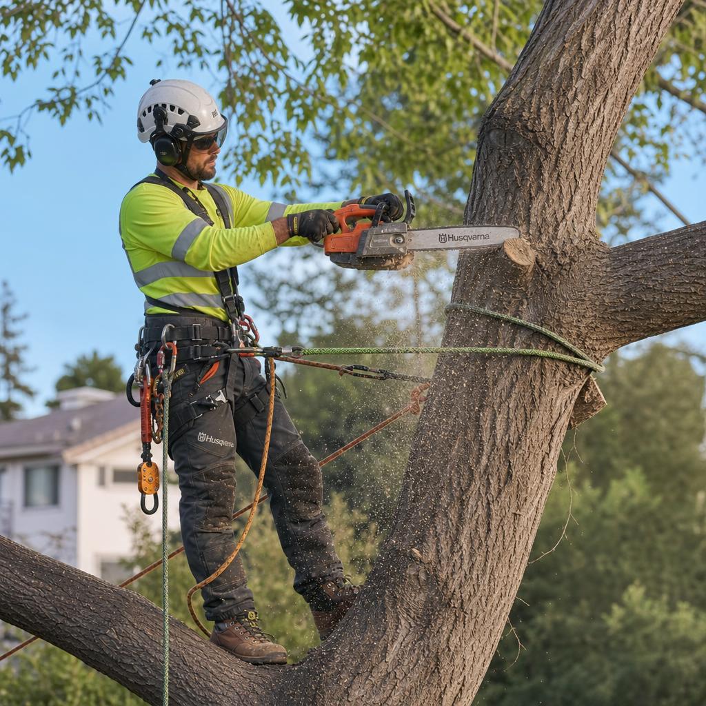 Local SEO and Google Business Profile management for tree trimming businesses